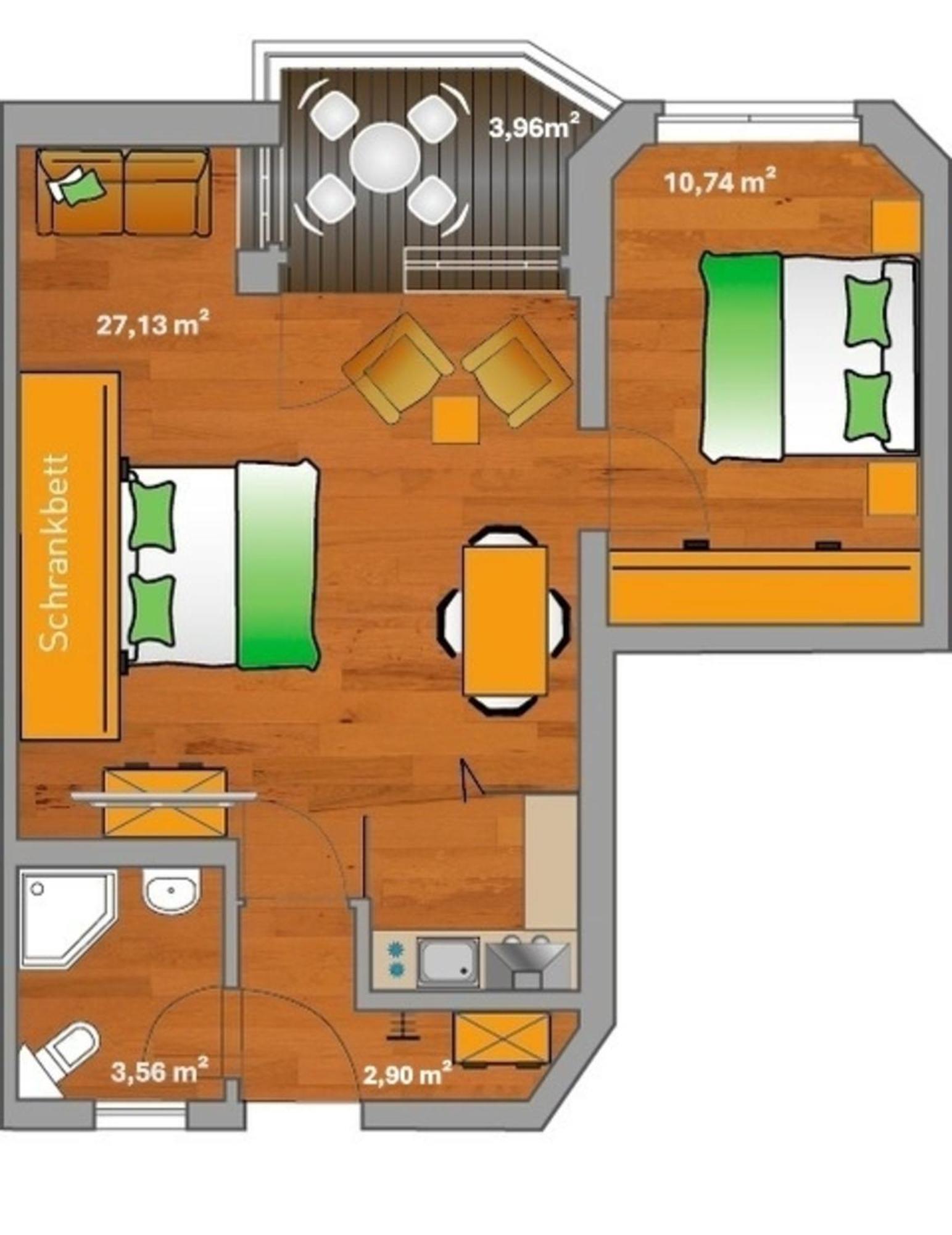 Апартаменты Ancora Marina Haus 1 Nr 06, Typ 2 Нойштадт  Экстерьер фото
